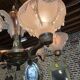 Ezan Art Deco 6-light chandelier