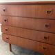Scandinavian chest of drawers from the 60s in teak