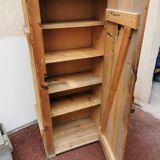antique Wardrobe Vintage wardrobe made in a wooden crate