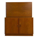 Danish Teak Secretary & Cabinet by Borge Mogensen 60s