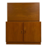 Danish Teak Secretary & Cabinet by Borge Mogensen 60s