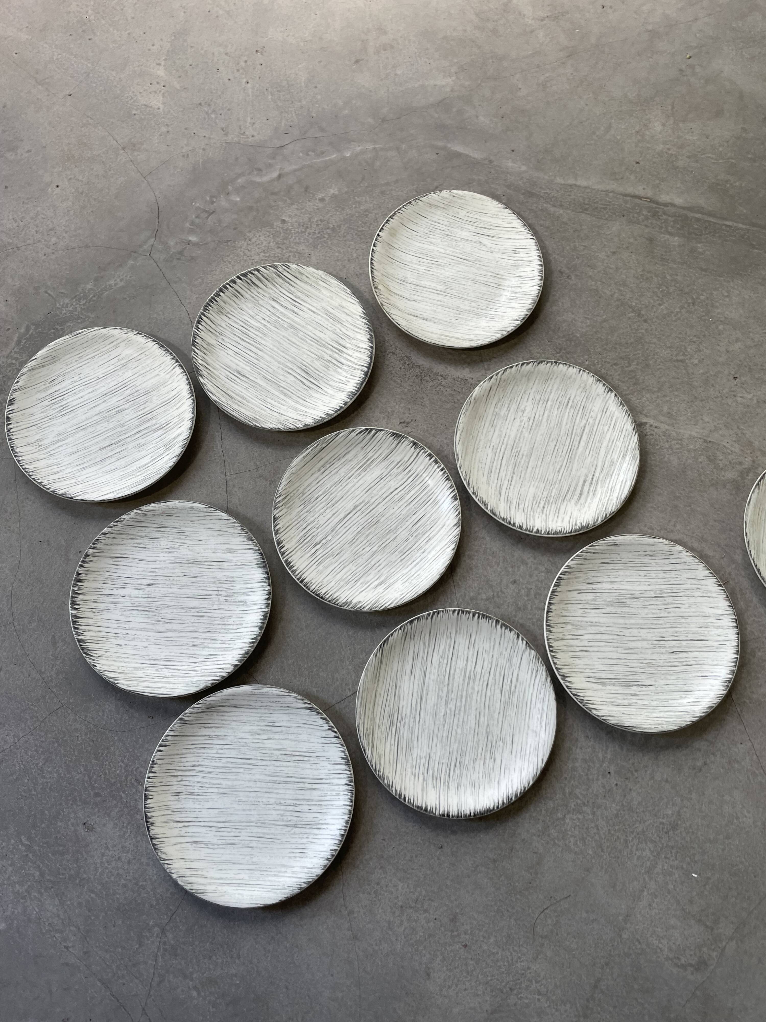 Set of plates and dishes Bazas de Salins 1960