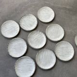 Ensemble assiettes et plats Bazas de Salins 1960