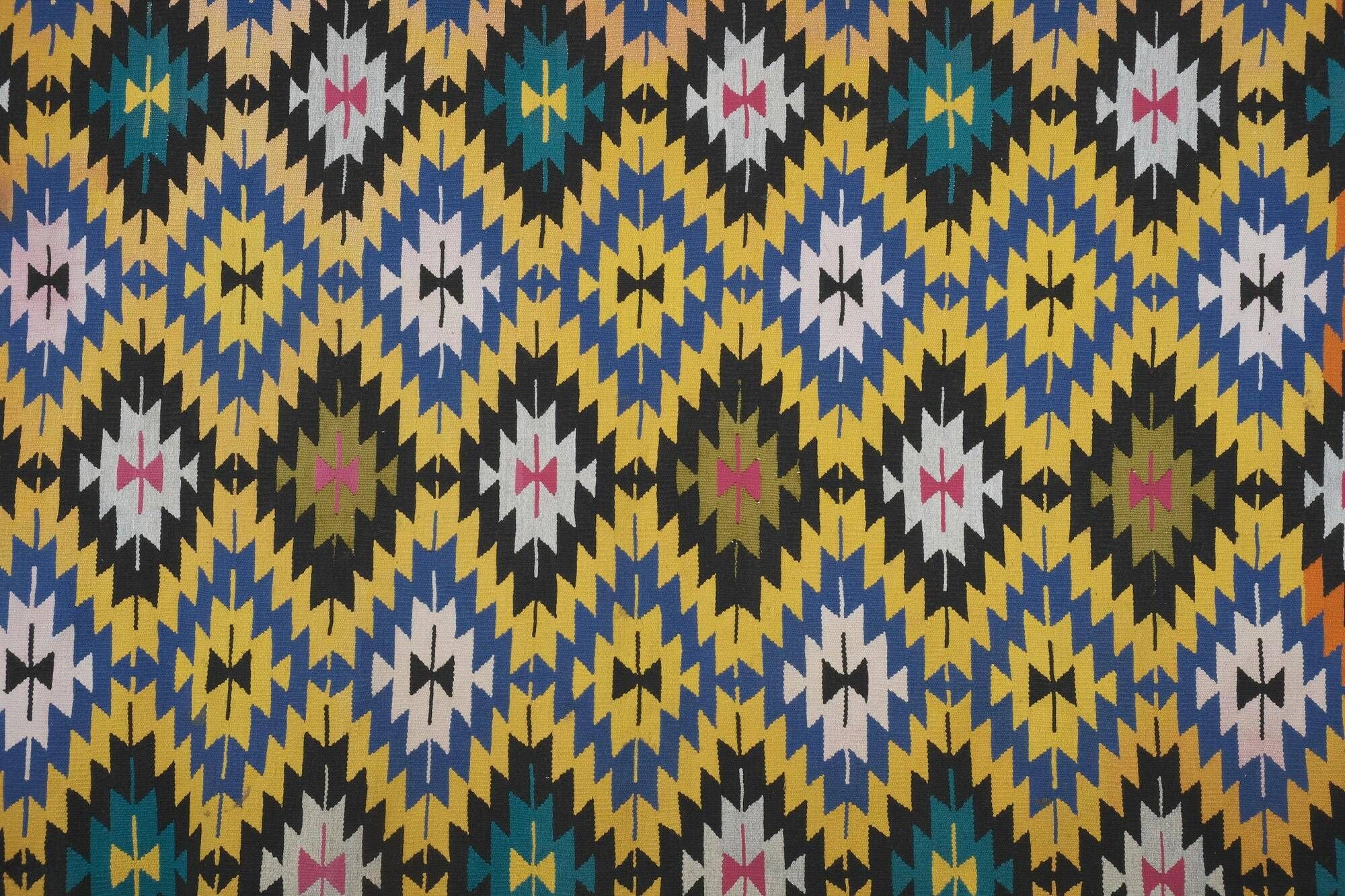 Tapis Kilim turc vintage tissé main