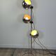 Lampadaire Vintage Space Age "Eyeball" 3 Globes Chromés 1970'S