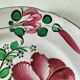 Earthenware plate from the East – attributed to Islettes, 19th century
