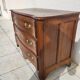 Walnut chest of drawers