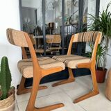 Pair of vintage Baumann Kangaroo chairs