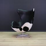 Arne jacobsen the egg chair cow leather