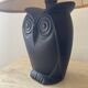 Vintage ceramic owl lamp