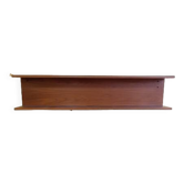 Scandinavian teak wall shelf 70's