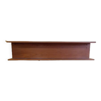 Scandinavian teak wall shelf 70's