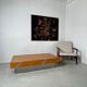 Table basse en loupe D’orme 1970