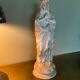 Plaster virgin statue dated 1854