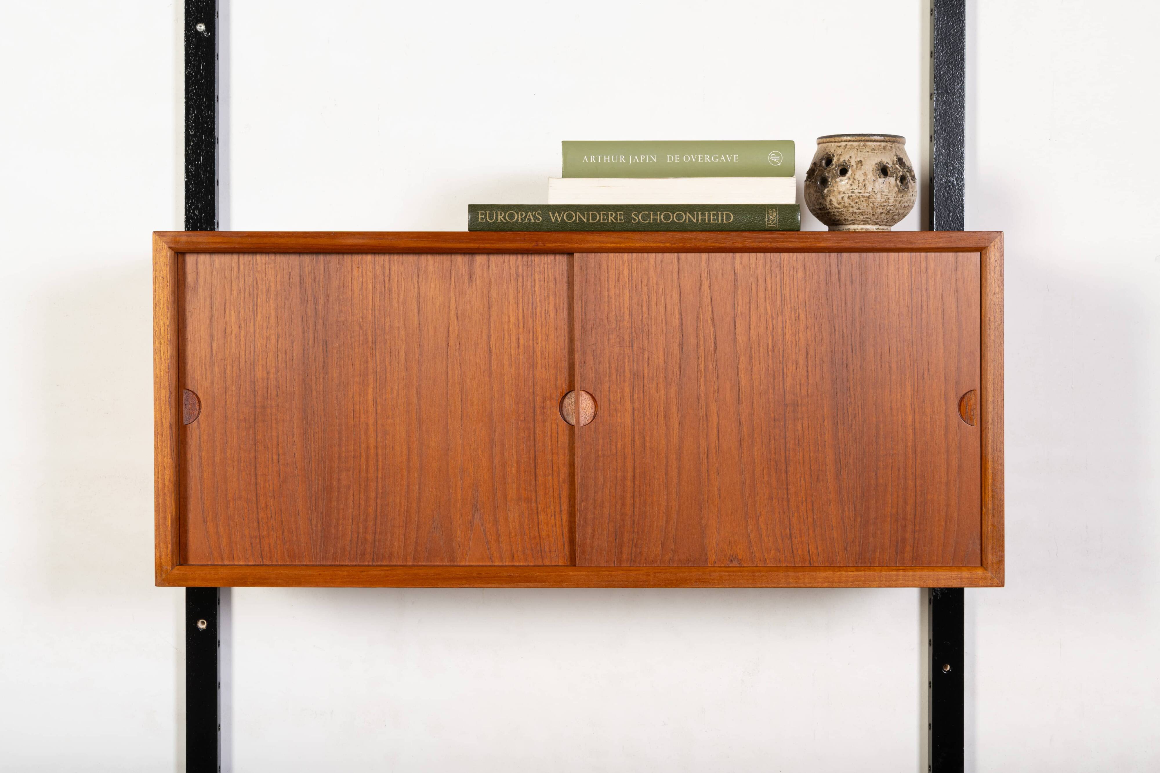 Wall unit + desk by Poul Cadovius for Royal System, Denmark