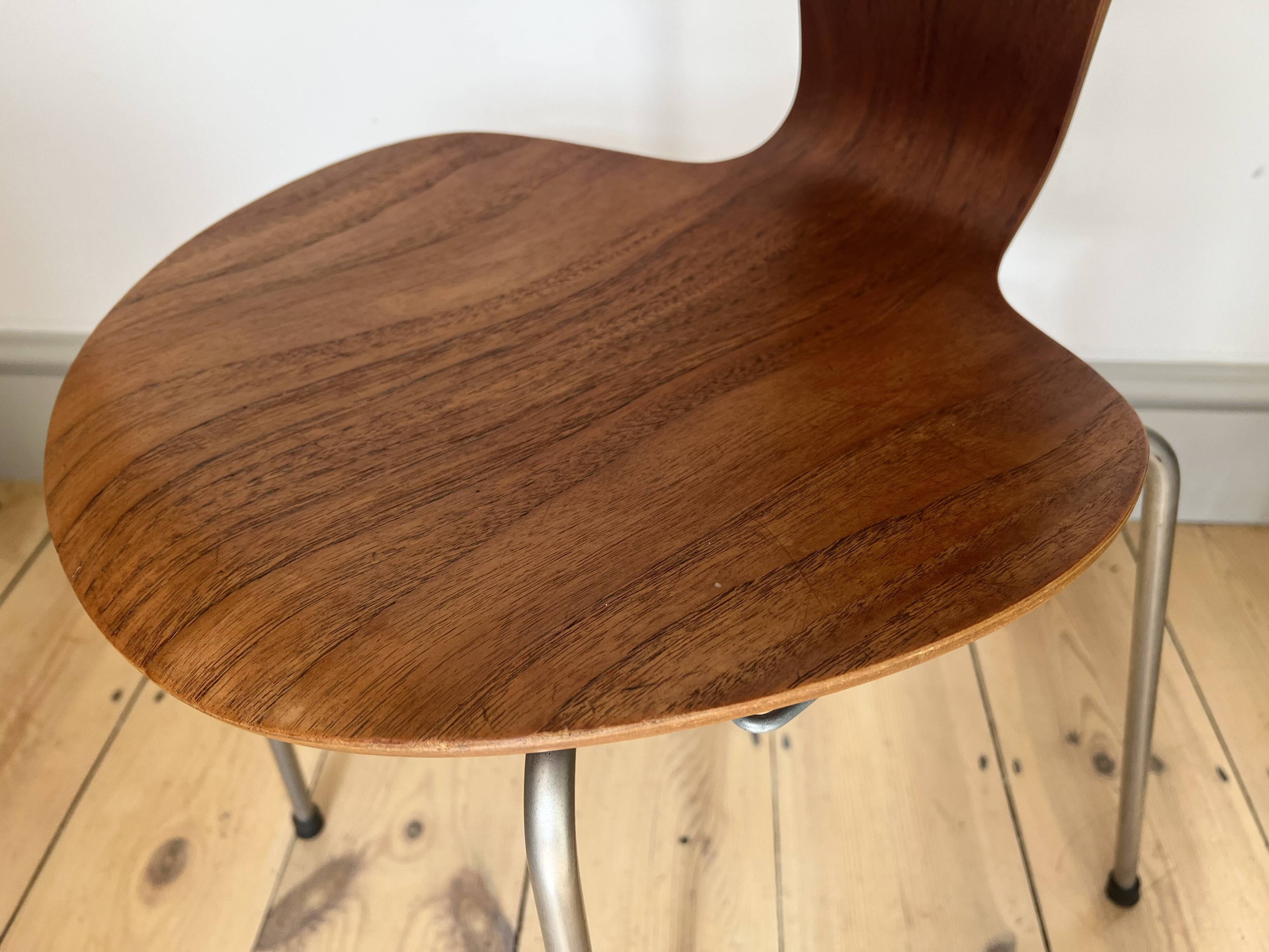 Original danois des années 1960 Arne Jacobsen 3105 / Munkegaard / Mosquito Chair