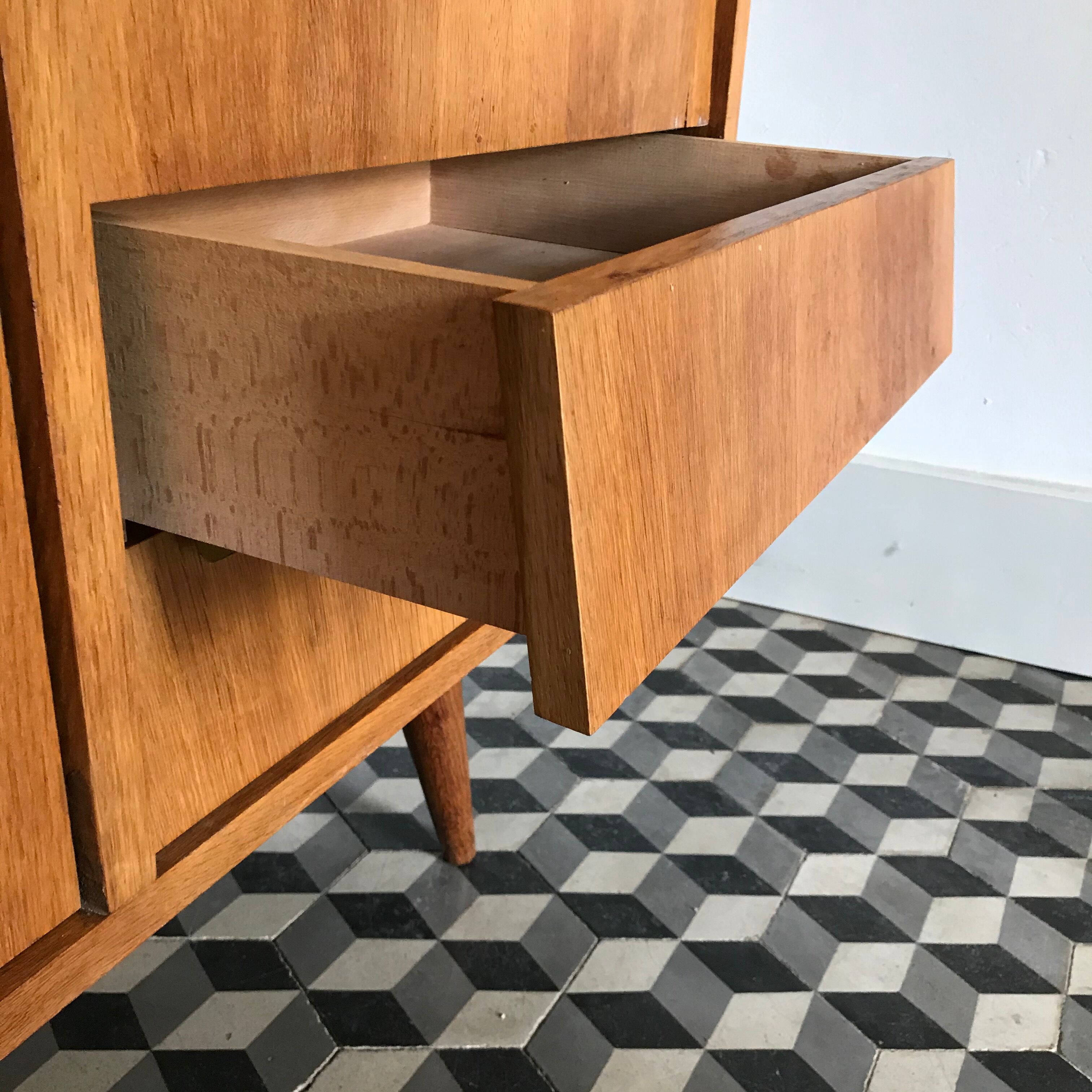 Vintage wooden sideboard