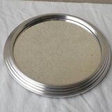 Plateau miroir rond