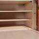 Vintage design wall shelf produced by Holz-pfel