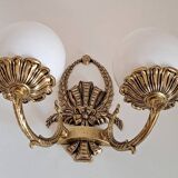 Bronze wall lamp