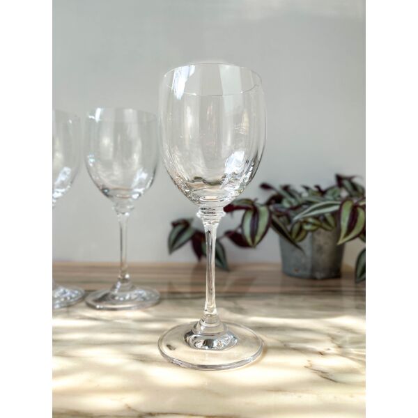 6 verres à vin rouge cristal Mikasa modèle Stephanie | Selency