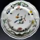 6 assiettes plates gien oiseaux de paradis