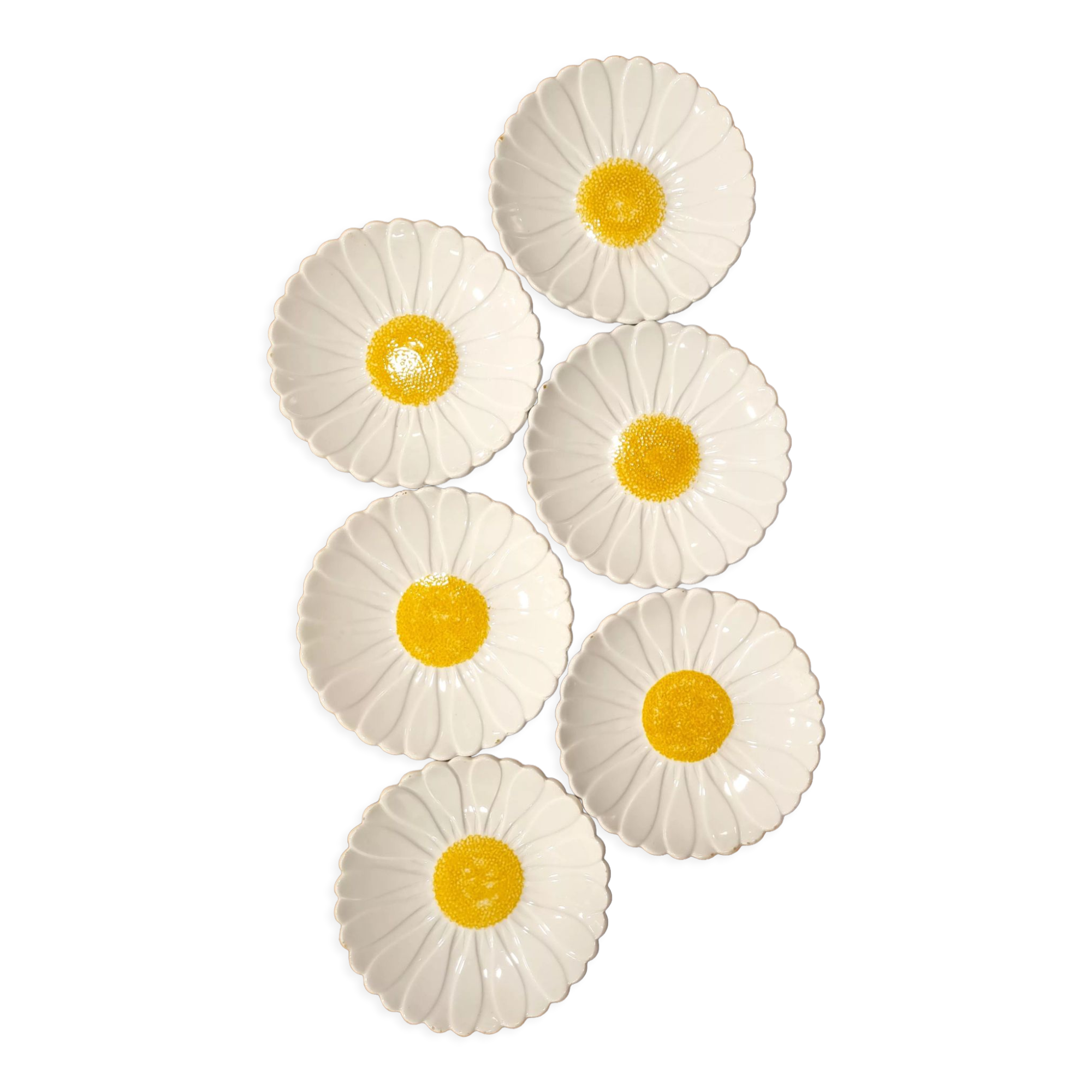 Set of plates Marguerites Gien