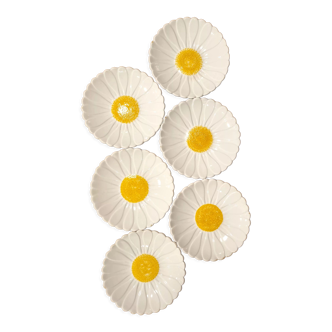 Set d'assiettes Marguerites Gien