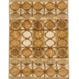 Scandinavian Modern Rya Rug from Svängsta Mattväveri Ab, 1970s