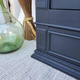 Glass dresser with drawer