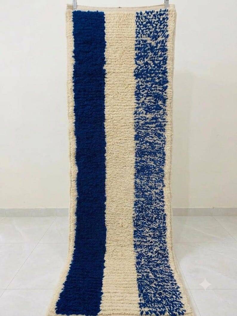 Handmade runner rug 300/80cm
