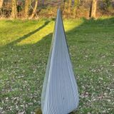 Pyramidal glass lamp by Lino Tagliapietra for Vetri Murano, circa 1982