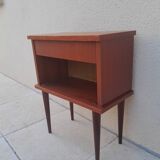 old vintage bedside table