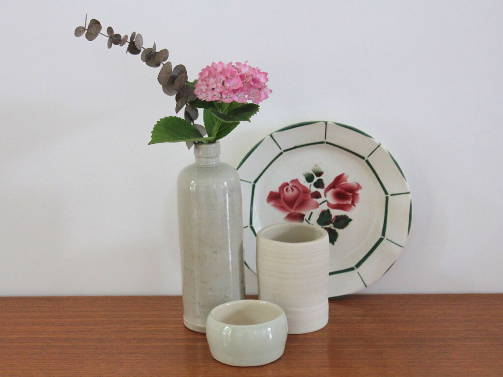 Set of handmade ceramics