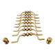 8 brass drop handles