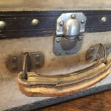 Suitcase wood vellum