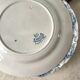 set of dessert plates in K&G Lunéville Iron Earth model "Angèle" late 19th century