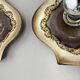 Set of Two POP ART Ceramic Fat Lava Wall Lights by ARO Lights Germany 1970s