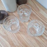 Vintage Préfontaines whiskey glasses