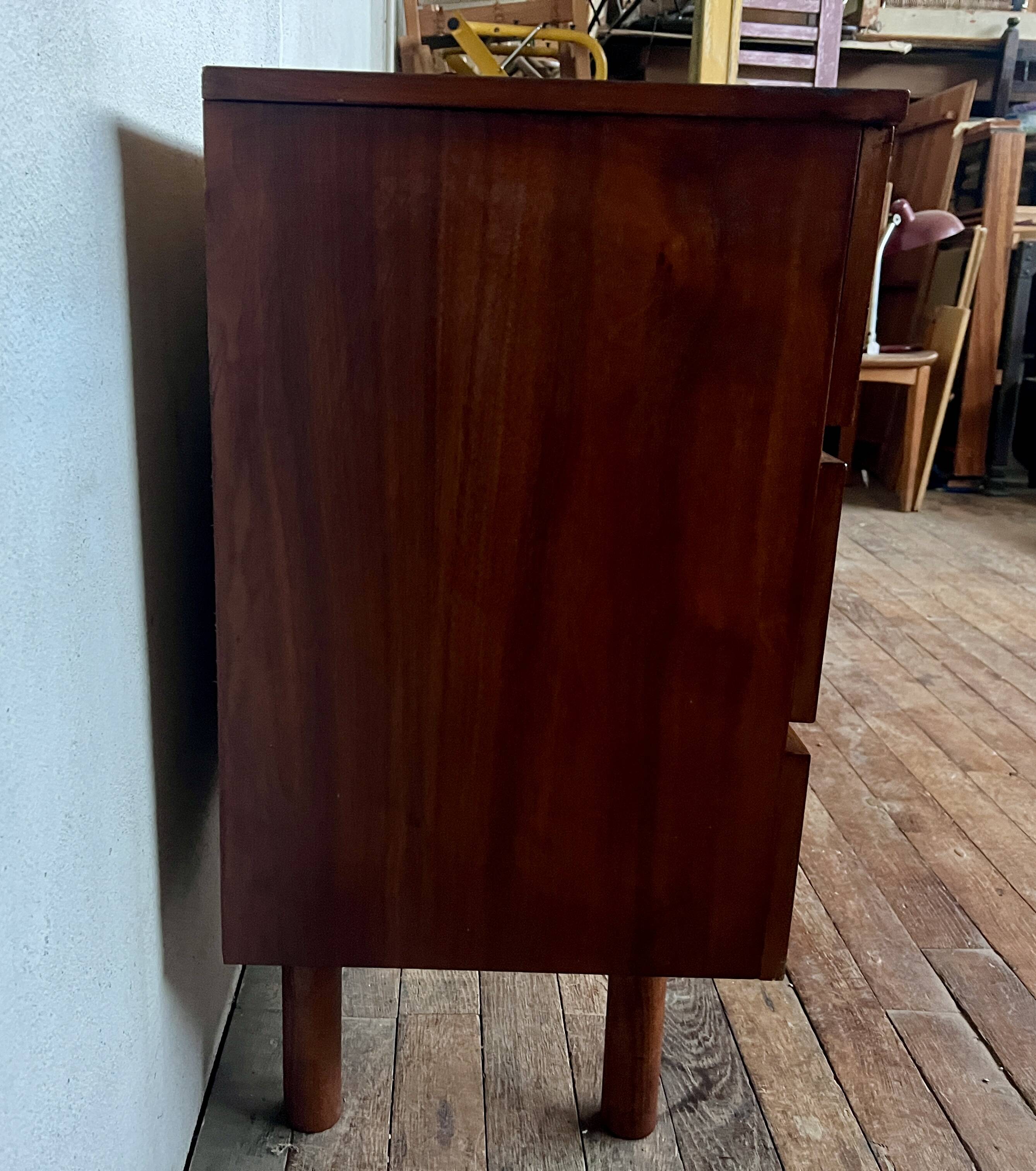 Vintage Scandinavian-style sideboard