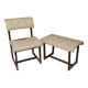 rosewood chair with footrest, Korup Stolefabrik Denmark 1960