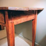 Restored wooden desk