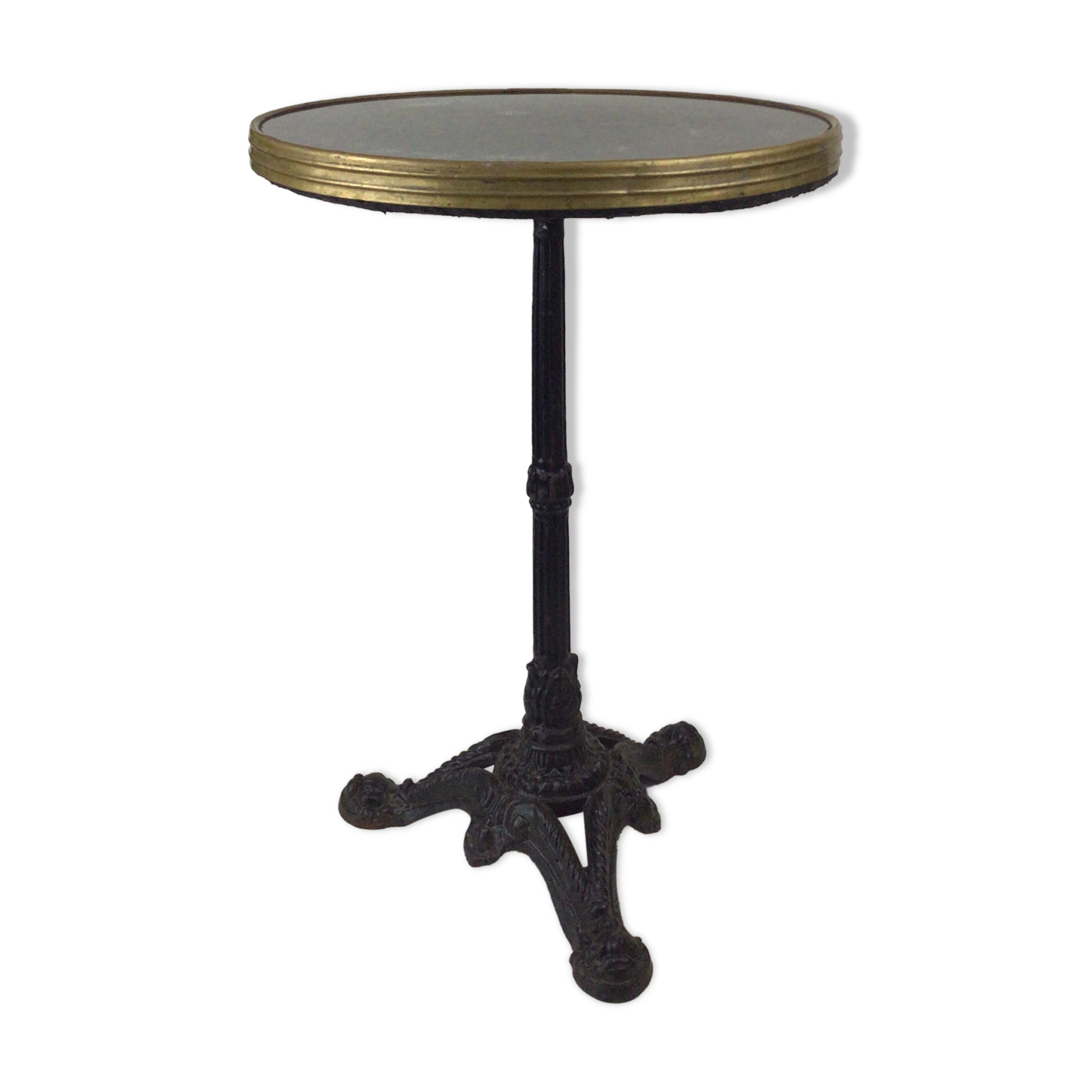 Bistro table cast iron legs