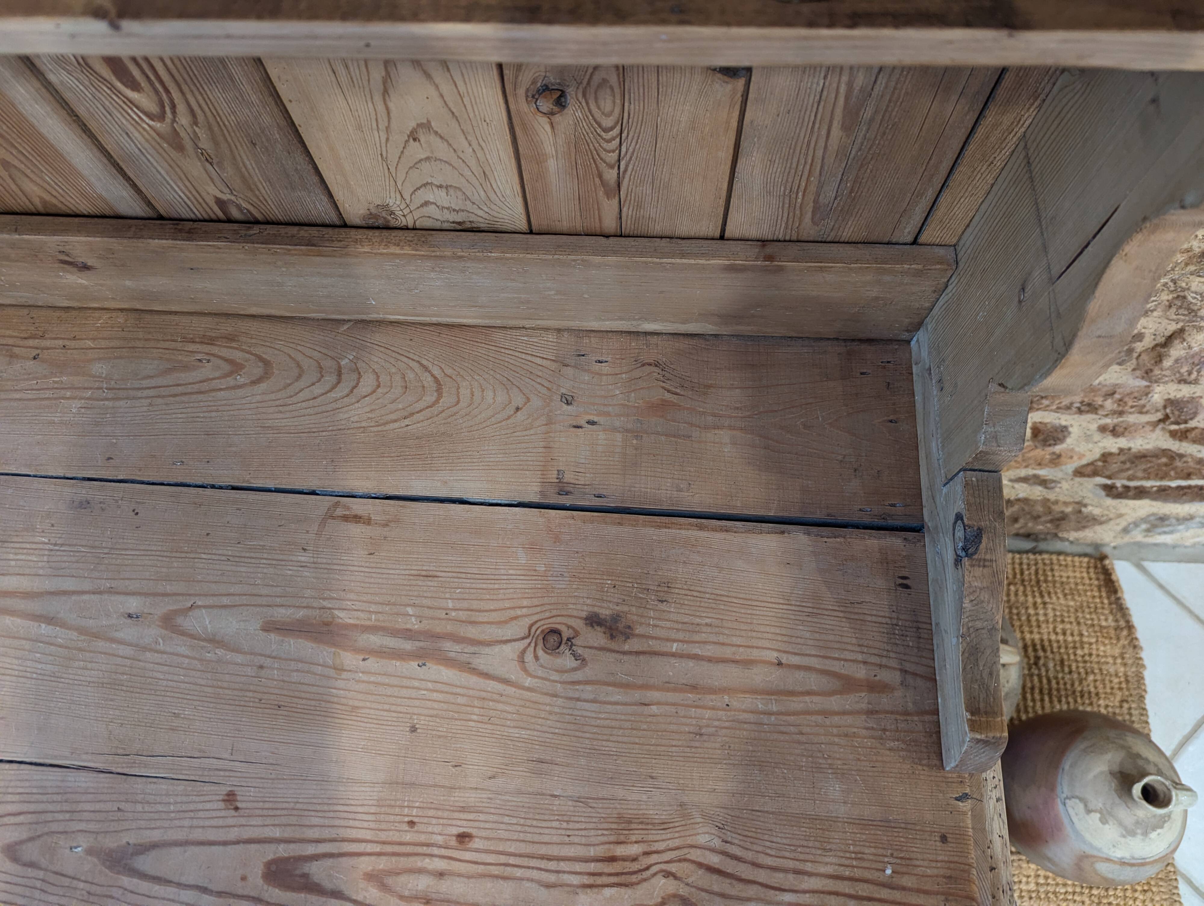 Antique dresser in pitch pine