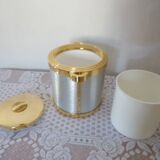 Gold and silver ice cube tray