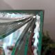 Large chiseled mirror photo frame