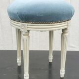 “Louis xvi” style upholstered stool
