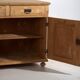 Antique pine buffet – European rustic furniture with drawers – circa 1900