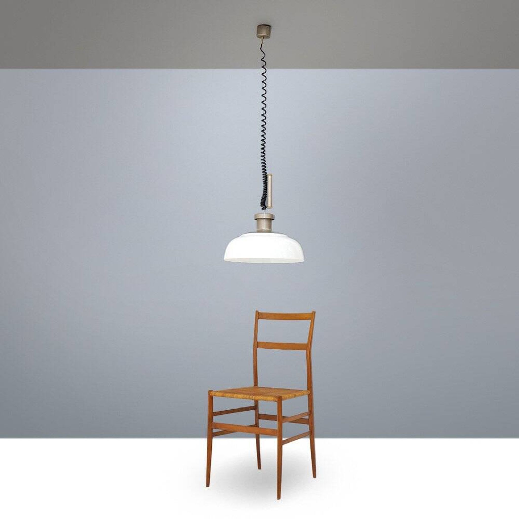 Up-and-Down chandelier by Achille and Piergiorgio Castiglioni for Kartell, 1960s