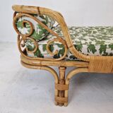 Italian Bamboo Daybed, 1960s